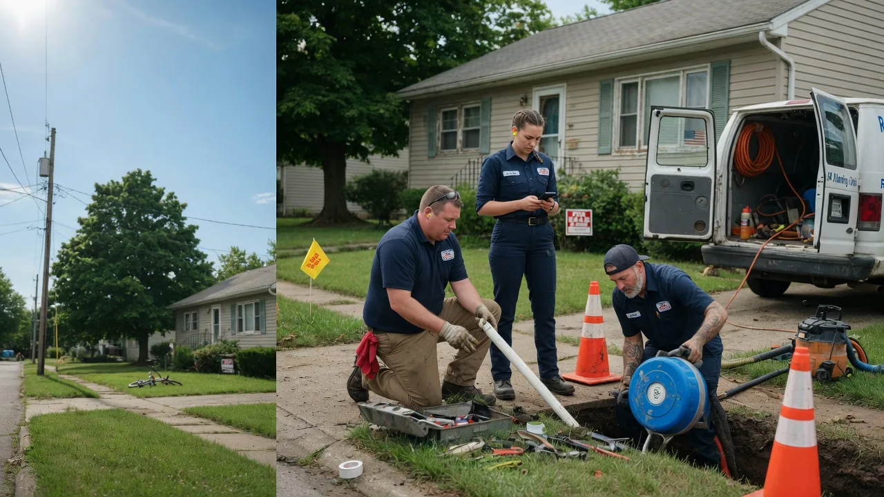 Sewer Line Repair in Parkersburg, WV near me
